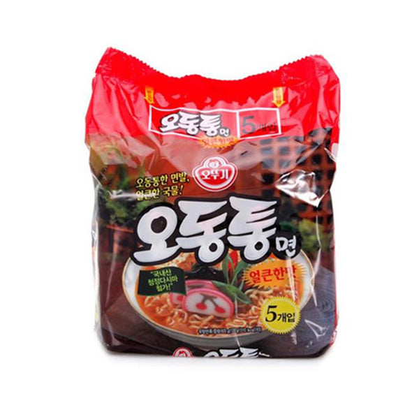 [Ottogi] Spicy Seafood Udon(Odongtong) 5pk - 