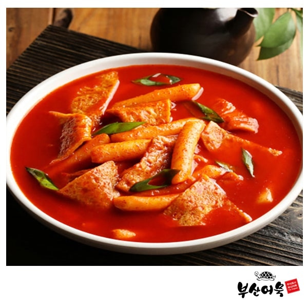 [Busan] Spicy Korean Rice Cake Tteokbokki 1.32lbs - Prepared