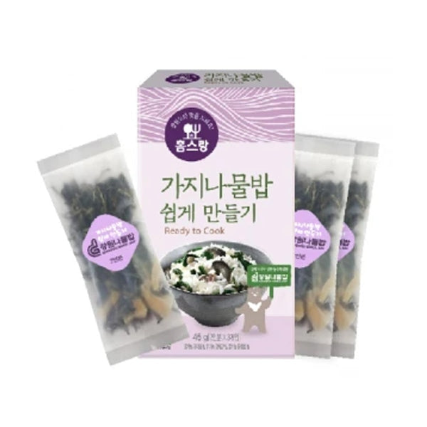 [Cheongtaesan] Eggplant Mix for Rice 45g - Vegetables