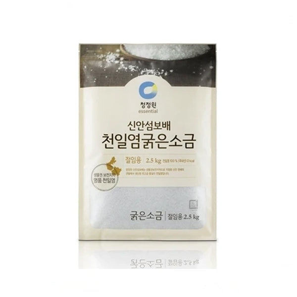 [Chungjungone] Sea Salt 2.5kg - Sauce/Seasoning/Powder