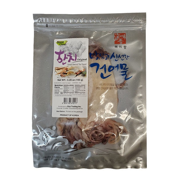 [Good Chaan] Dried Sword Tip Squid 150g - seafood