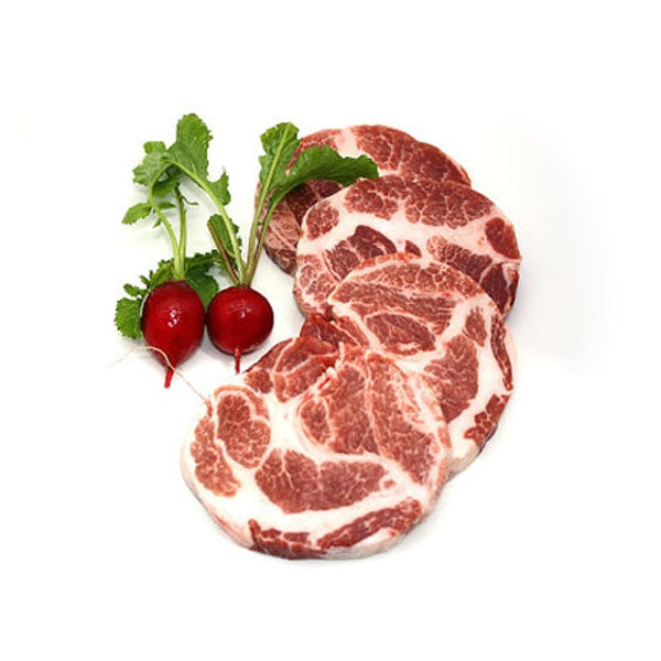 [Good Chaan] Sliced Pork Collar Butt 3mm 1.5lb - meat/eggs