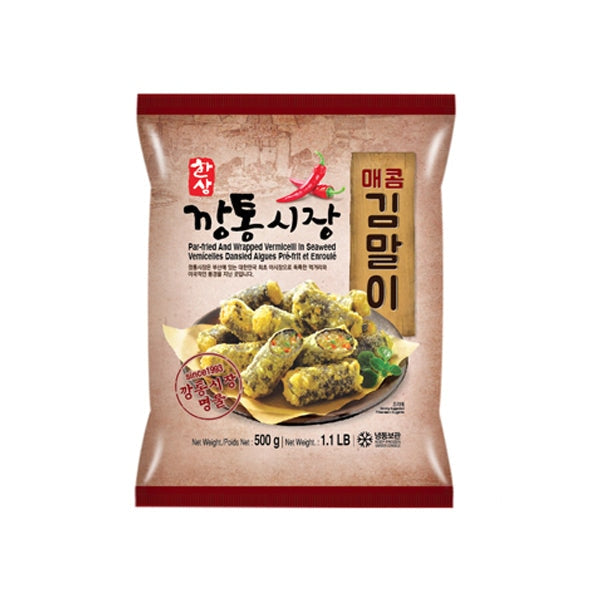 [Hansang] Spicy Fried & Wrapped Vermicelli in Seaweed 500g -