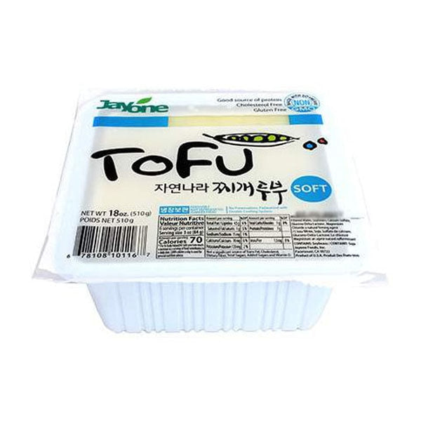 [Jayone] Soft Tofu 18oz*2(NON-GMO) - Chilled Food