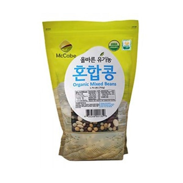 [Mccabe] Organic Mixed Bean 1.75lb - Grains/Nuts