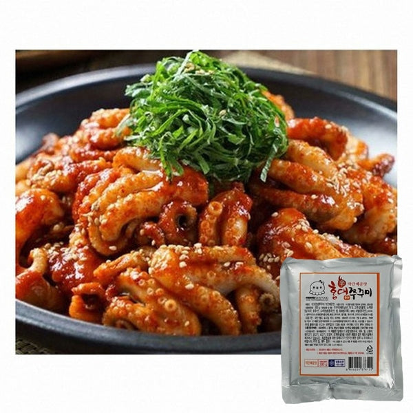 [Momo Seafood] Hongdae Baby Octopus (Medium Spicy) 300g - 