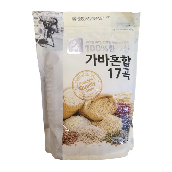 [O!Grain] 17 Grains Mixed with Gaba 3.5lb - Rice/Grains/nuts