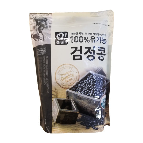 [O!Grain] Organic Black Bean with Yellow Kernel 3.5lb - 