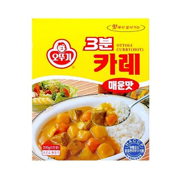 [Ottogi] 3Min Curry Sauce(Spicy) 190g - 