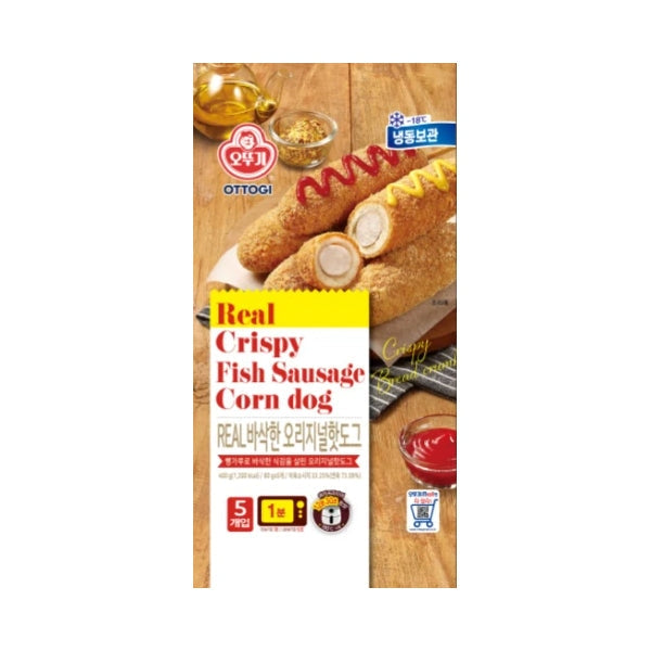 [Ottogi] Crispy Original Hot Dog 14.1oz - Prepared Food
