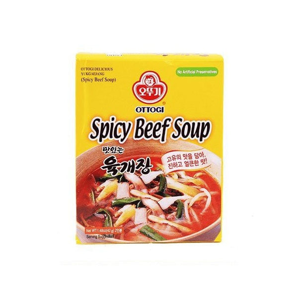 [Ottogi] Spicy Beef Soup Mix 42g - 
