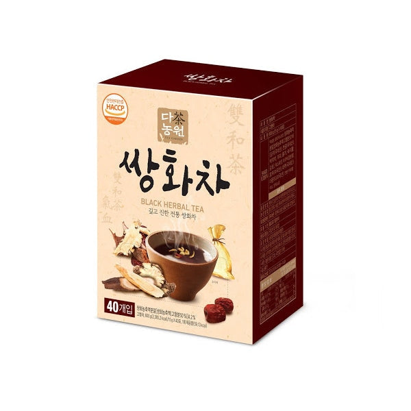 [Tea Garden] Black Herbal Tea 600g (40t-bag) - Beverage